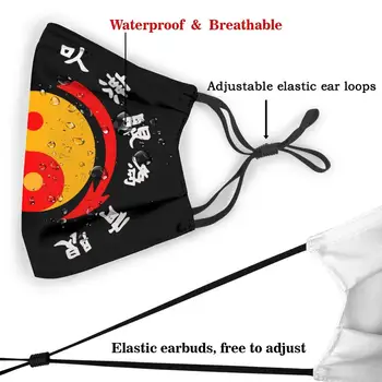 Copii Barbati Femei Bruce Lee JeetKuneDo Alb masca de fata reutilizabile scut de protecție antivirus lavabil personalizat modele de măști pentru germeni