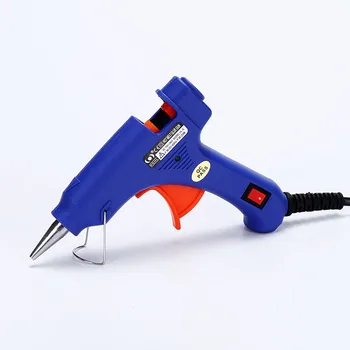 110-220V 20W Hot Melt Glue Gun cu Comutator Indicator pentru 7 mm-7,5 mm Fierbinte Topi Stick + Transport Gratuit