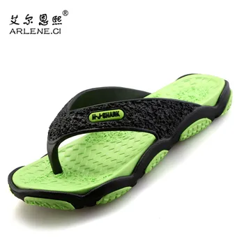 Bărbați Papuci Sandale de Vara Barbati Clasic Ușoare, Non-alunecare de Flip-Flops în aer liber Pantofi de Plaja Grădină Acasă Open Toe Slide Sandale