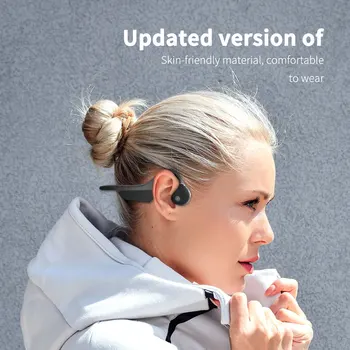 G19 Conducție Osoasă Bluetooth setul cu Cască Bluetooth 5.0 Căști IP56 Impermeabil Sporturi de Titan Open-Ear Wireless Stereo Auriculare