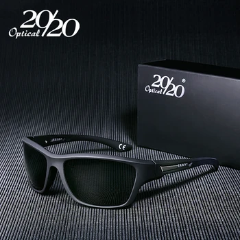 20/20 Brand Clasic pentru Bărbați ochelari de Soare Polarizat Pătrat de sex Masculin Ochelari Nuanta de Conducere Ochelari Ochelari de Soare Pentru Barbati Oculos Gafas PL64