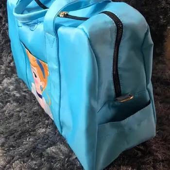 Disney princess Mermaid geanta Nylon geantă de umăr rucsac mare capacitate de călătorie portabil sac messenger Alba ca zapada