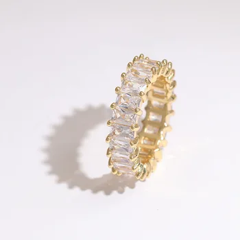 14 Stiluri Veșnică Deget inelul AAA zircon CZ de Logodna Nunta Trupa Inele Pentru Femei Barbati bijoux Cadou 2019