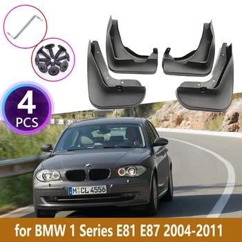 Apărători de noroi Pentru BMW Seria 1 E81, E87 2004 2005 2006 2007 2008 2009 2010 2011 Placare Stropi de Noroi Paznici Mudflap Accesorii