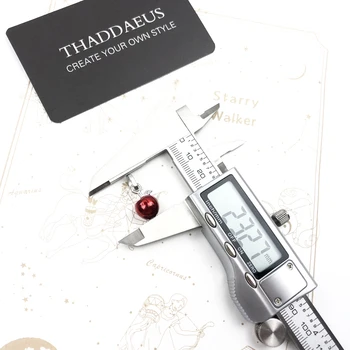 Pandantiv Măr Roșu,2021 Nou Brand de Moda de Argint 925 de Bijuterii Bijoux Accesorii Simbol al Perfecțiunii Cadou Pentru Femeie