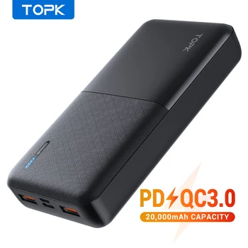 LOCATIE. 20000mAh Power Bank USB de Tip C cu Încărcare Rapidă Acumulator Portabil de Încărcare Rapidă Pentru iPhone Pentru Telefonul Mobil Xiaomi