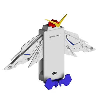 Automat Senzor Infraroșu Stil Utilizare Masina Gundam Încărcare fără Fir Suport de Montare cu Lumina LED-uri pentru Gundam