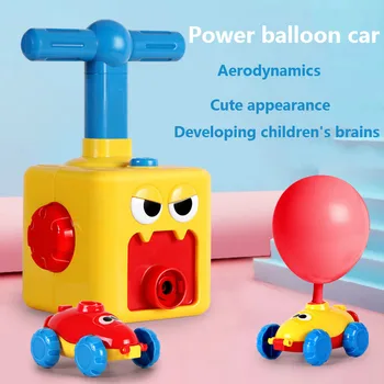 2020 Putere Balon Turnul de Lansare Jucărie Puzzle Distractiv de Învățământ Inerție Aer Putere Balon Mașină de Știință Experimen Jucărie pentru Copii Cadouri