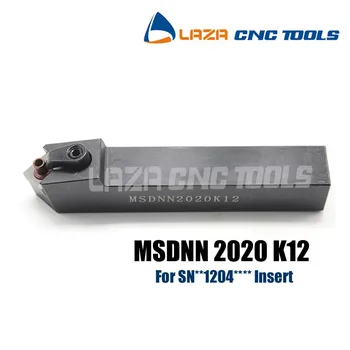 MSDNN2020K12 Indexabile de cotitură Externe suport scule,Strung de Cotitură Cutter,MSDNN CNC de Taiere instrument Pentru SNMG1204 Insertii Carbură