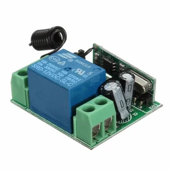 12V Comutator de Control de la Distanță fără Fir Modulul de Receptor Afla Codul Kit Releu Transmițător Universal