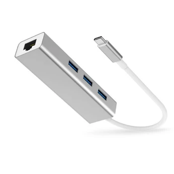 USB-C la Rețea Gigabit Adapter USB 3.1 Type-C USB Ethernet Adapter pentru Noul apple macbook Chromebook Pixel Acer Aspire