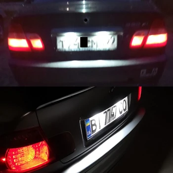 2 buc CANbus Fara eroare de Înmatriculare Led becuri Auto Lampa spate Pentru BMW E46 2D facelift/E46 M3 2D facelift 2004-2006