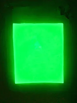 Livrare gratuita galben-verde luminescent praf de praf de fosfor pentru DIY Vopsea 100g/punga,decorare material,Strălucire Pulbere pentru imprimare