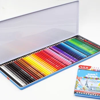 Maped 48 de culoare solubil în apă creion de culoare speciale creion de culoare fier cutie pentru elev birou de Artă
