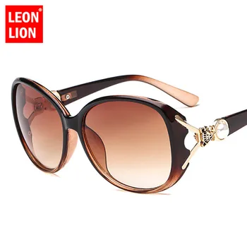 LeonLion 2021 Clasic De Lux Ochelari De Soare Pentru Femei Cadru Mare Doamna Ochelari De Soare Vintage De Cumpărături De Plastic Oculos De Sol Feminino