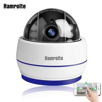 Hamrolte Wifi Camera Speed Dome de 1080P 5X Zoom, Auto-Focus aparat de Fotografiat PTZ IP de Interior SD Slot pentru Card de Înregistrare Audio Onvif CamHi