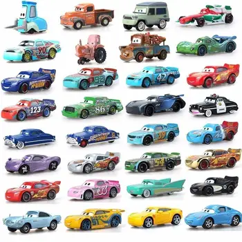 39 Stilul Pixar Fulger Mcqueen Cars 2 3 Metal Turnat Sub Presiune Masini Disney 1:55 Metalică A Vehiculului De Colectare Copil Jucării Pentru Copii Baiat Cadou