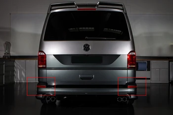 ANGRONG Pereche Stanga + Dreapta Bara Spate Reflector Roșu Obiectiv Nou se Potrivesc Pentru VW Transporter T6+