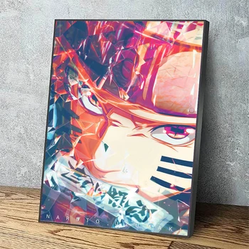 Panza HD Printuri Pictura Anime Arta de Perete Poster Naruto Modern Decor Acasă Modular Poze Pentru Copii, care traiesc Cameră-Cadru Nr.