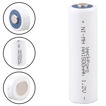Cel mai mic pret 14 bucata baterie AA 1.2 v baterii reîncărcabile 1500mAh acumulator nimh pentru scule electrice akkumulator