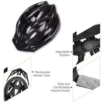 2020 Sport în aer liber, Biciclete Casca Usoara Casca de Echitatie EPS+PC Cover Mtbintegrally-mucegai Ciclism Casca de Siguranță