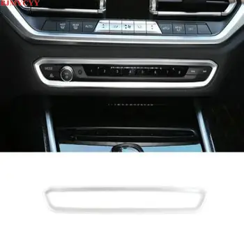 BJMYCYY pentru BMW Seria 3 G20 G28 325li 2020 ABS cadru decorativ de masina centrală de control panoul de volum