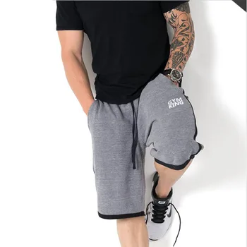 2019 NOI Bărbați pantaloni scurți Casual uscare Rapida fitness culturism antrenament pantaloni scurți pentru Bărbați de înaltă calitate vrac barbati de moda pantaloni Scurți de Plajă