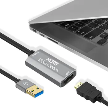 USB 3.0 Card de Captura Video 1080P 60fps 4K HDMI Video Grabber Cutie pentru Macbook Joc PS4 Camera Recorder Live Streaming