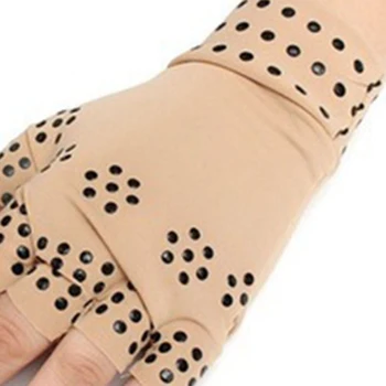Anti Magnetic Artrita Sănătate Terapia De Compresie Mănuși Fingerless Gloves Mănuși De Sănătate