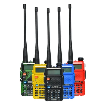 2 buc/set Baofeng UV 5R Portabila Dual band VHF UHF două mod de 5W ham radio cb uv-5r Walkie Talkie echipamente de Comunicații uv5r