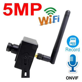 5MP Mini Camera wireless Ip 64G Audio Full HD 16G 32G de Securitate Cctv Wireless de Înaltă Definiție de la Distanță de Supraveghere Onvif Camera Casa