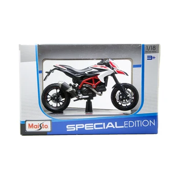 Maisto 1:18 Modele de Motociclete Ducati HYPERMOTARD SP turnat sub presiune, din Plastic Moto de Curse în Miniatură Jucărie Pentru un Cadou de Colectie
