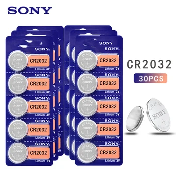 30pcs Original SONY CR2032 DL2032 ECR2032 BR2032 CR 2032 2032 3V Litiu celule Buton Monedă Baterie de Lungă Durată pentru Ceasuri