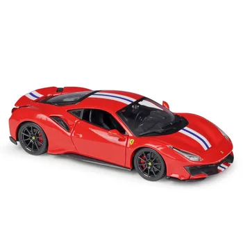 Maisto 1:24 Ferrari 488 Pista asamblate mașină decapotabilă simulare aliaj de asamblare a automobilelor de model de colecție cadou jucărie