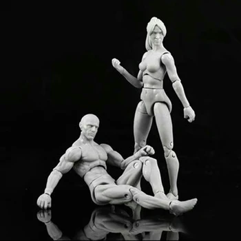 SHFiguarts CORPUL KUN / CORP CHAN Înaltă Calitate de Culoare Gri Ver PVC Negru figurina de Colectie Model de Jucărie
