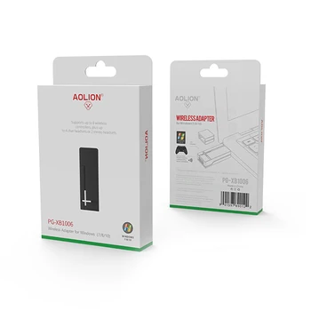 AOLION Receptor USB Pentru Xbox One a 2-a Generație Controller de PC-Adaptor Wireless pentru Windows7/8/10 Laptop-uri Controler Adaptor