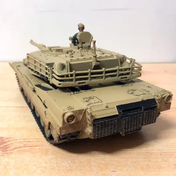 FOV 1/32 Militare la Scară Jucarii Model M1A1 Abrams Tanc Principal de Luptă turnat sub presiune, Rezervor de Metal Model de Jucărie Pentru Colectarea/Cadou