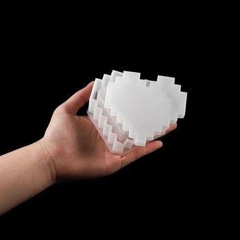 Dragoste Inima Cutie de Depozitare Rășină Epoxidică Matrite in Forma de Inima Mucegai Silicon Pentru Bijuterii DIY Face Provizii Brelocuri Bomboane Cutii de Depozitare