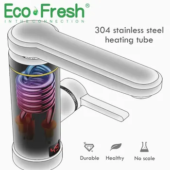 Ecofresh mai Noi 220v 3000w Incalzitor de Apa de Robinet de Bucatarie Electric de Încălzire a Apei de la Robinet Caldă Instant Robinet Incalzire