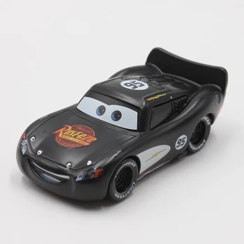 Disney Pixar Masini Negru Mat În Dragoste Lighting McQueen Turnat Sub Presiune, Metal Mașină De Jucărie 1:55 Mașină De Jucărie Pentru Copii De Colectare De Jucării Pentru Copii