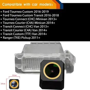 HD 1280x720P de Aur Auto retrovizoare Reverse Camera de Rezervă Pentru FORD Tourneo Custom CHC C4A Transit Connect TTF Ranger (TKE) pick-up