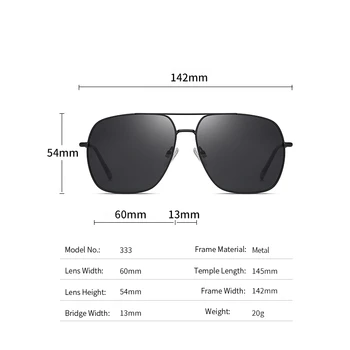 De înaltă Calitate Polarizat ochelari de Soare Barbati 2021 Nouă Epocă Supradimensionat Ochelari de Soare Pentru Barbati Pescuit în aer liber Conducere Ochelari de sex Masculin UV400