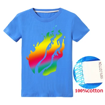 2020 Nou Prestonplayz de Vară pentru Copii Haine pentru Copii T-shirt-uri Baieti Tricouri YOUTUBE Gamer Stil Fete de Imprimare Topuri Baby Teuri Bluey