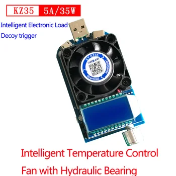 KZ35 Curent Constant Electronic de Încărcare USB de Tip C QC2.0/3.0 AFC FCP declanșează Baterie Testser de Descărcare de gestiune Capacitatea de metru