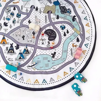 INS Nordic Sat Plin Mat pentru Copii Podea Mat Joc DIY Mat Copiii se Joacă Pad pentru Copii Fata de Camera de Decorare