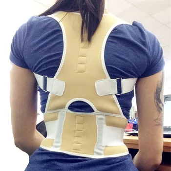 Magnetic Dureri de Spate Centura Corector de Postura de Student pentru Bărbați și Femei Reglabile Bretele de Sprijin Terapie Umăr Corective Shaper