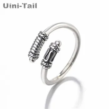 Uini-Coada hot nou argint 925 creatoare de moda retro simplu de deschidere inel stil Chinezesc bijuterii de înaltă calitate GN795