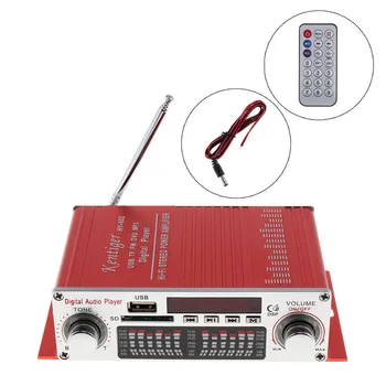 Universal HI-FI Digital Audio Player Auto cu Amplificator Radio FM Stereo Player Suport SD / USB / DVD / MP3 Intrare cu Control de la Distanță