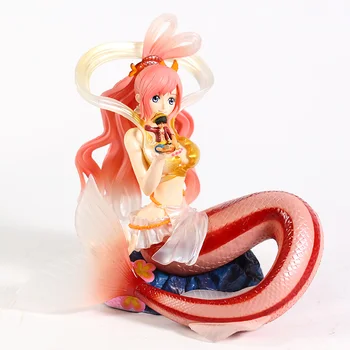 Una Bucata Shirahoshi cu Luffy din PVC Figura de Colectie Model de Jucărie