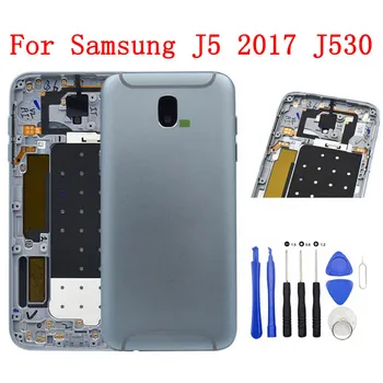Pentru SAMSUNG Galaxy J5 2017 J530 Spate Capac Baterie Usa Spate Carcasa transparent Caz Pentru Samsung J530 SM-j530F Coperta+Instrumente